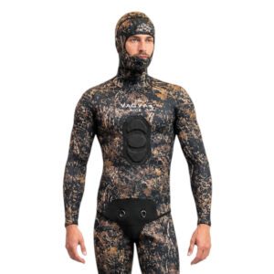 8-Veste de chasse sous-marine Camouflage