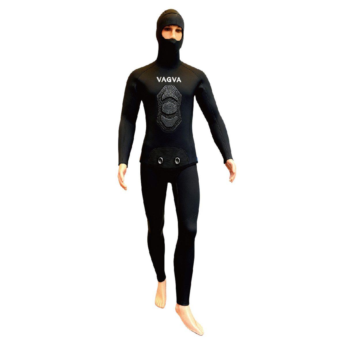 Combinaison de chasse sous-marine Noir Vagva